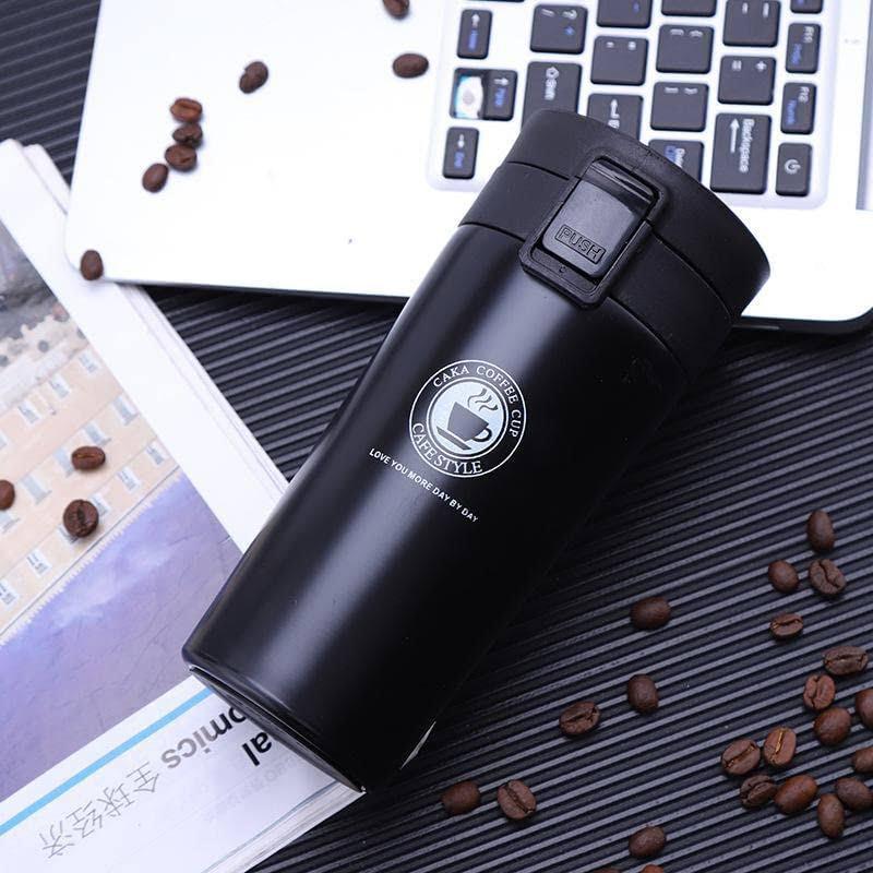 Flintronic Coffee Mug, 380ml Insulated Travel Coffee Mug