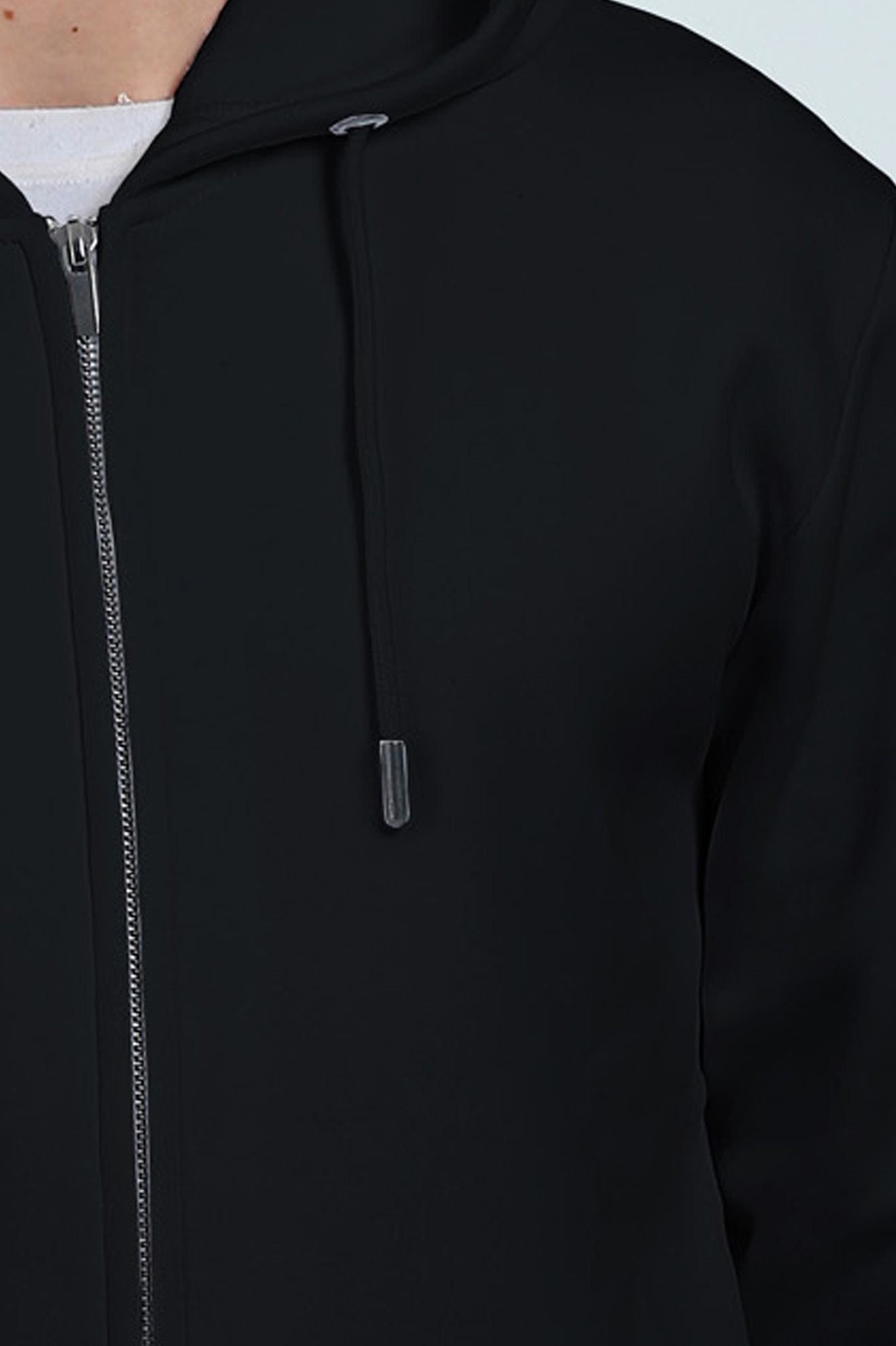 Men Heavy Zipped Hoodie - Plain