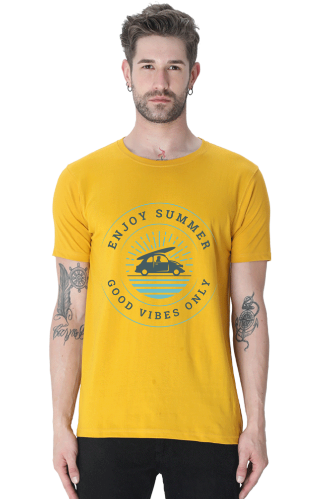 Men T-Shirt Beach Vibes