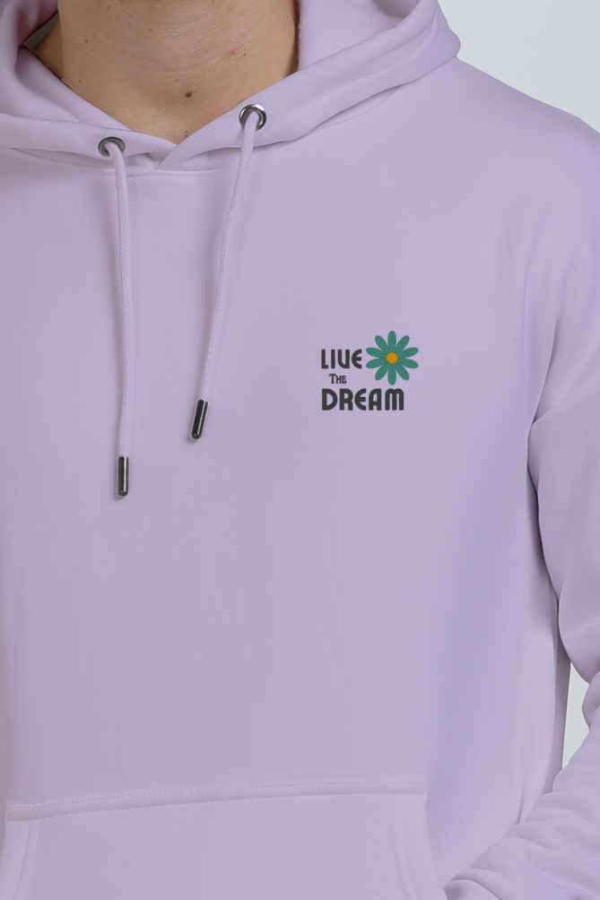 Unisex Embroidered Oversized Hoodie - Live The Dream