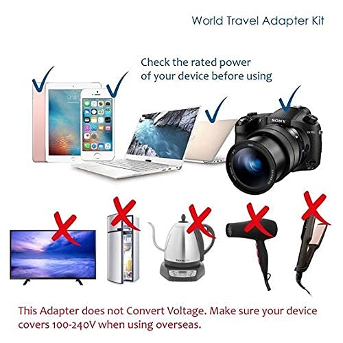 Smart Universal Travel Adapter | Surge Protector