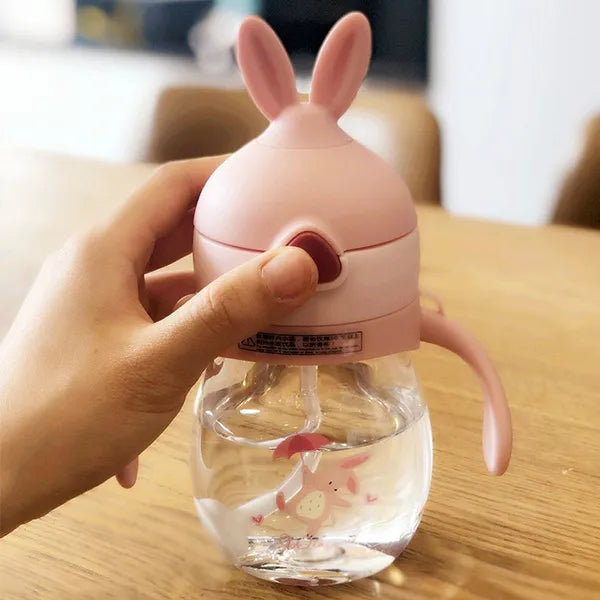 Kids Water Bottle | Water Bottle for toddler | Cute BUNNY Kids Water Bottle | 100% Leak Proof