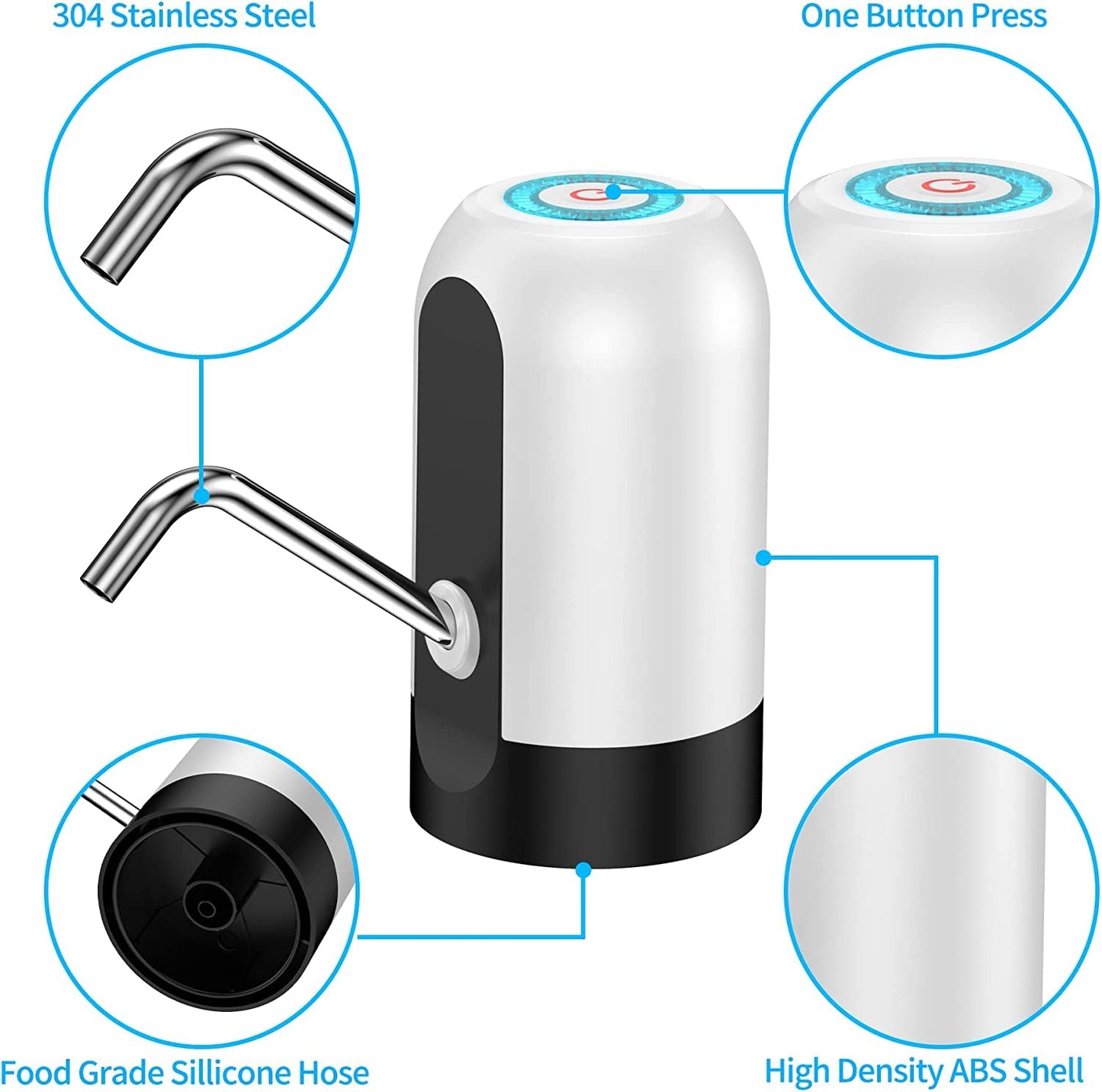 Automatic Water Dispenser | 20 Litre | Rechargeable Battery