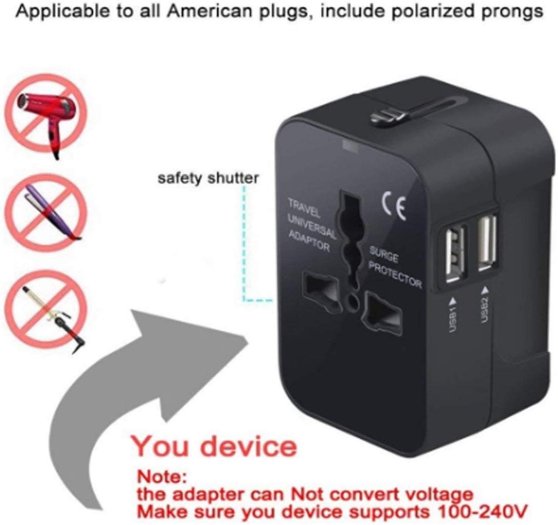 All In One Travel Adapter | Surge Protector | Universal Power Adapter