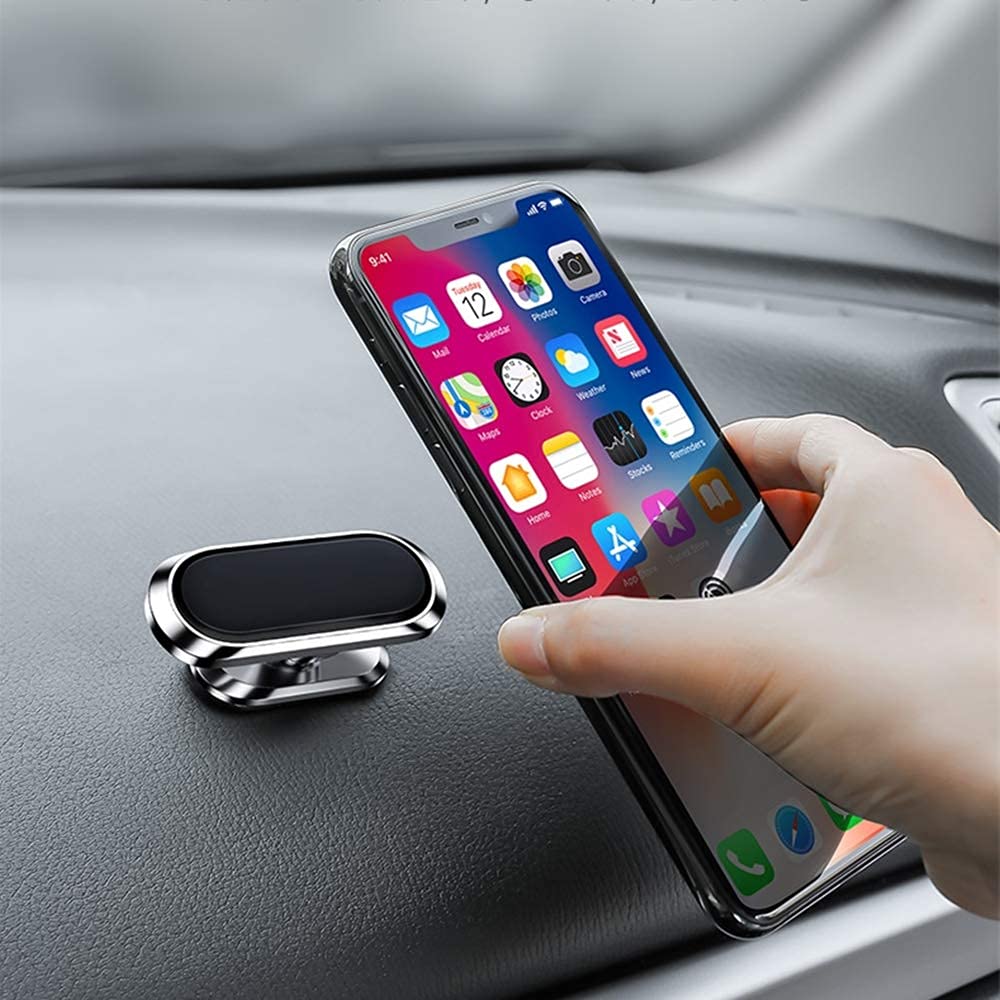 Magnetic Car Phone Mount |  360 Degree Rotation Adjustable | Noise-Free