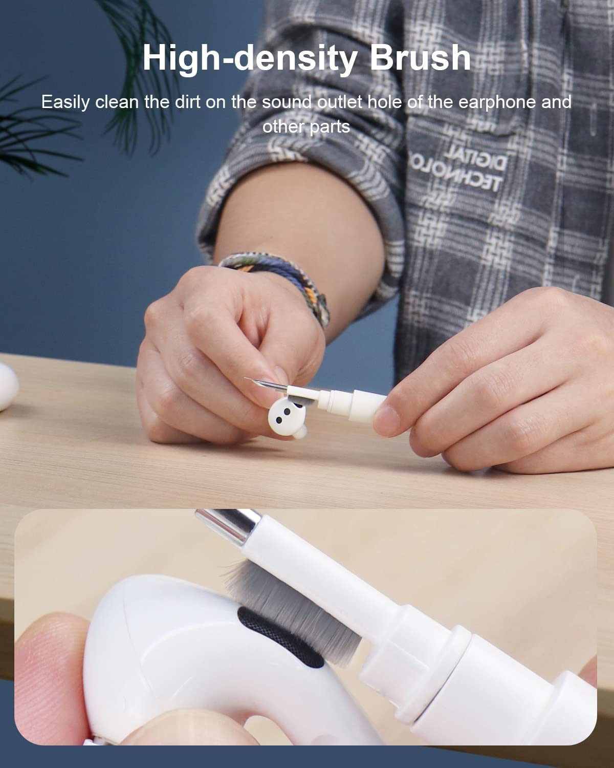 7-in-1 Airpods Cleaning Kit | Keyboard Cleaning Kit | Laptop Cleaning | With Liquid Spray