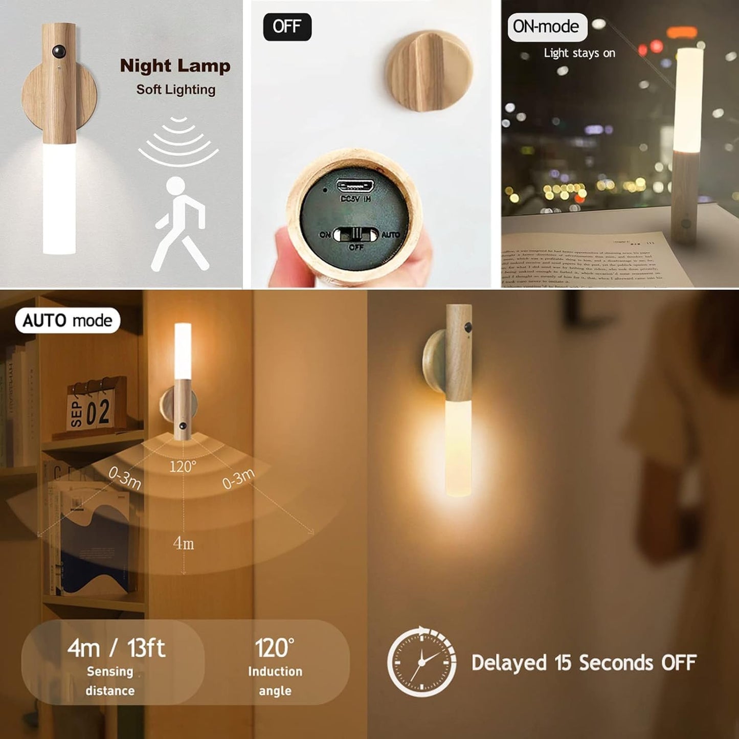 Smart Magnetic Lamp | Ambient Lighting Solution | Warm Light | Portable | Detachable