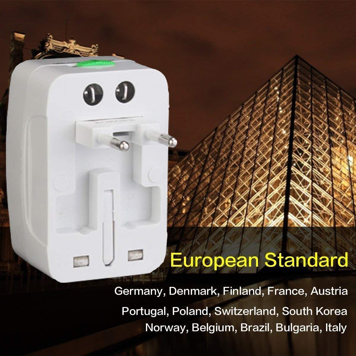 Smart Universal Travel Adapter | Surge Protector