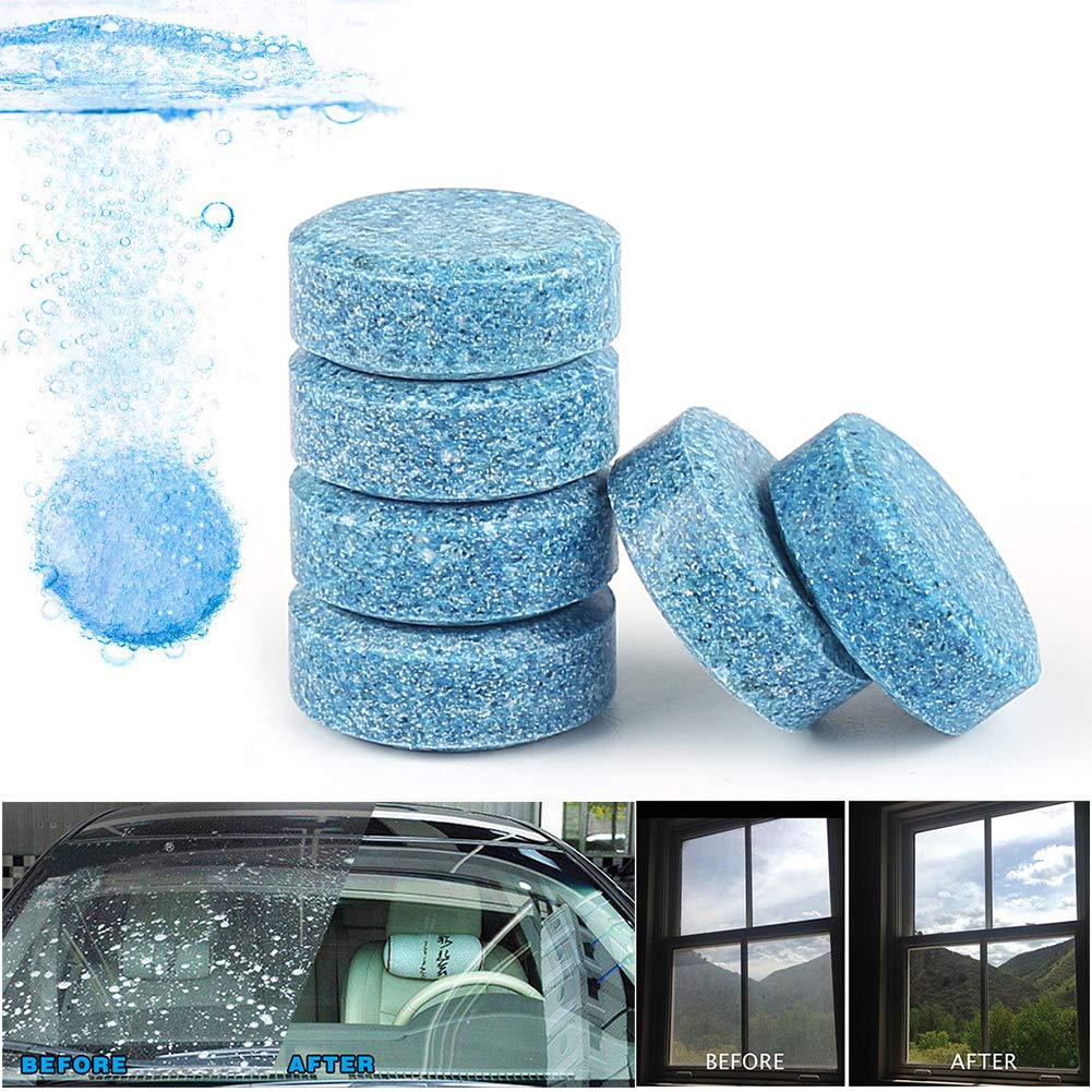 Car Auto Windshield Cleaner Tablet | Detergent Effervescent Tablets | Car Wiper Tablet | 25 pcs