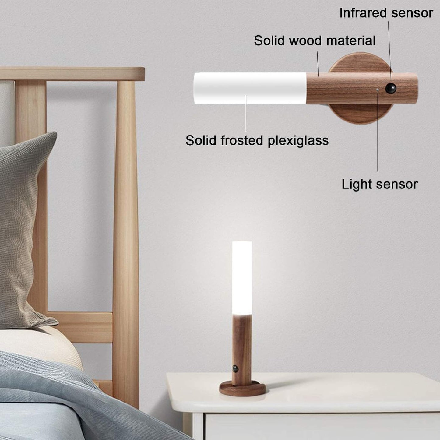 Smart Magnetic Lamp | Ambient Lighting Solution | Warm Light | Portable | Detachable