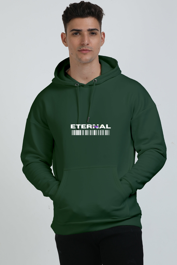 Men Oversized Hoodie Eternal barcode