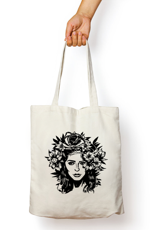 100% Cotton Canvas Tote Bag | Environment Safe | Beauty