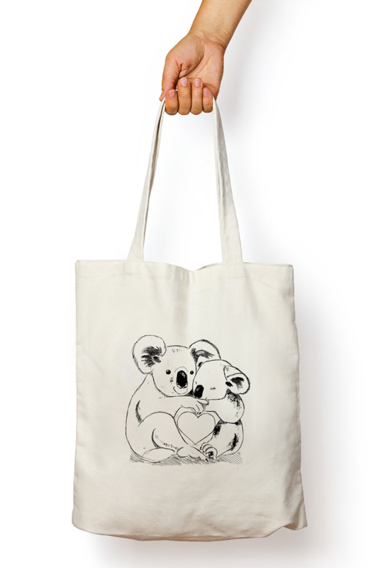 100% Cotton Canvas Tote Bag | Environment Safe | koala