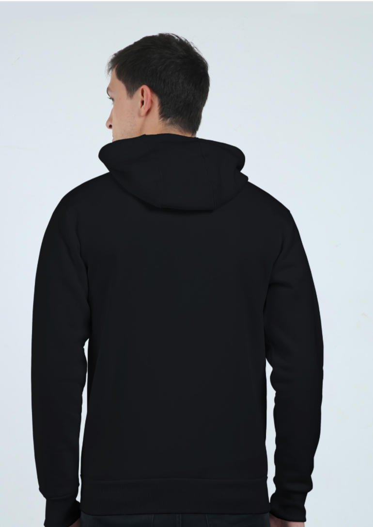 Men Heavy Zipped Hoodie - Plain