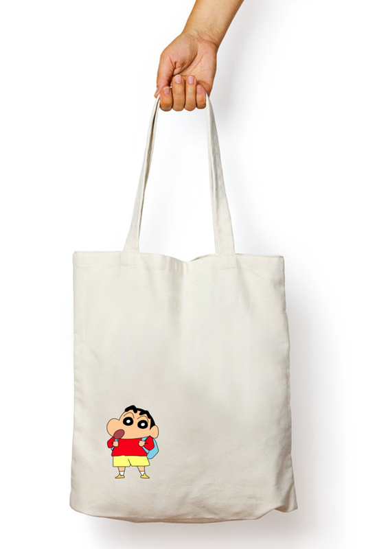 100% Cotton Canvas Tote Bag | Environment Safe | Sinchan