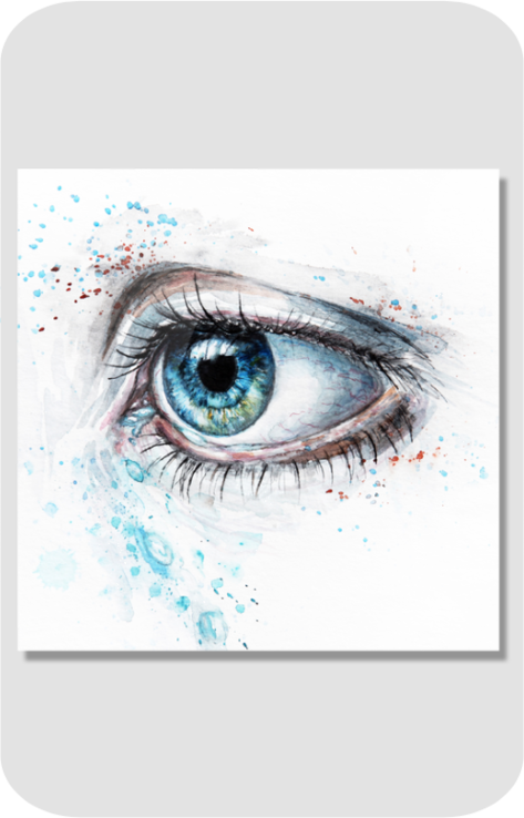 Eye Acrylic Poster