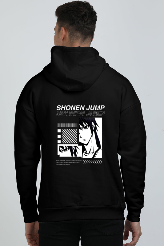 Men Oversized Hoodie - Anime Dark