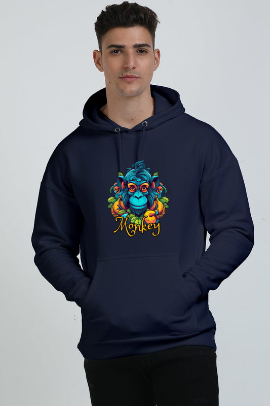 Oversized Hoodie Monk Monkey