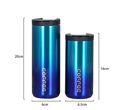 Stainless Steel Double Wall Vacuum Insulated Travel Tea and Coffee Mug Travel Flask Mug 500ML