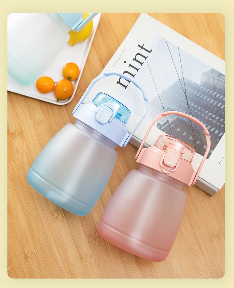 Bubble Water Bottle with Belt for Kid's - 1500ML | Sipper