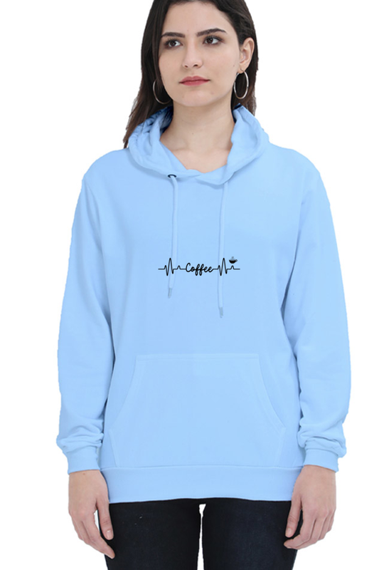 Women Hoodie Coffee Love