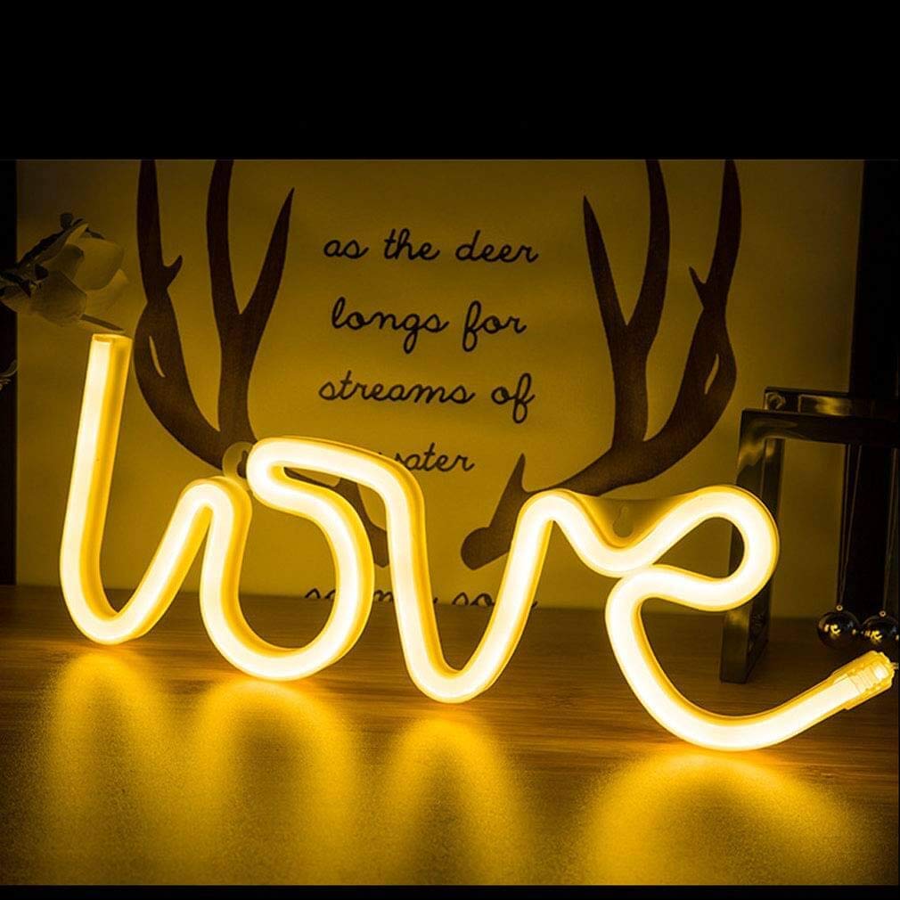 Neon Love Lamp