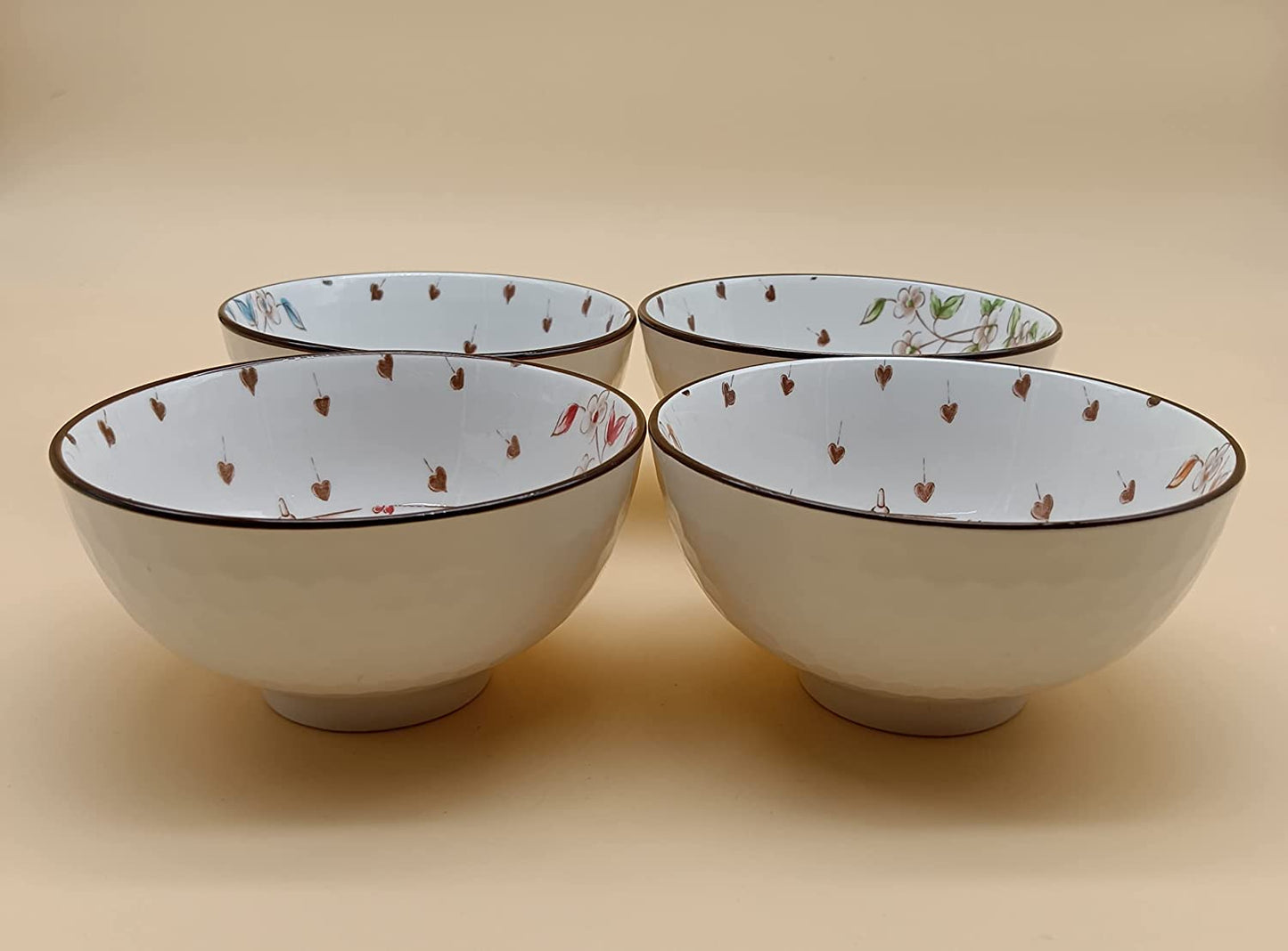 Premium Porcelain Cereal Bowl Set Cute bear Design