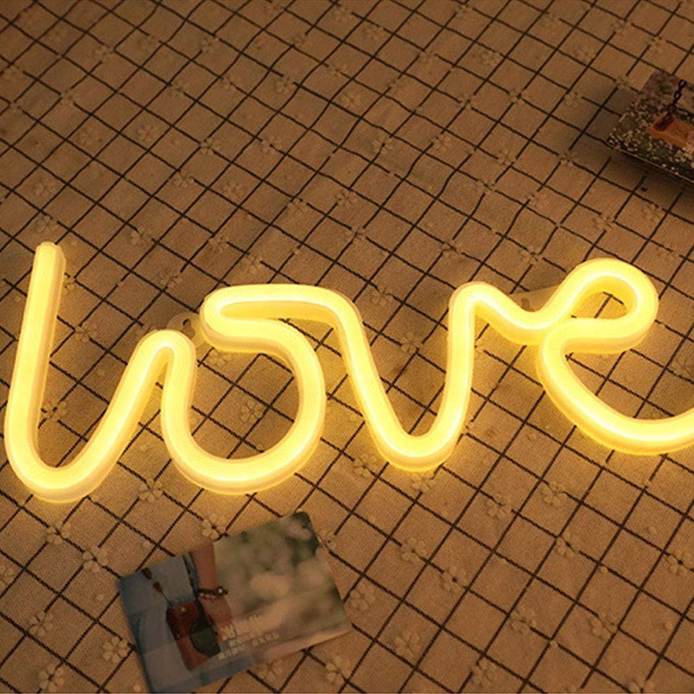 Neon Love Lamp