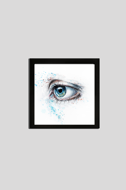 Eye Framed Poster