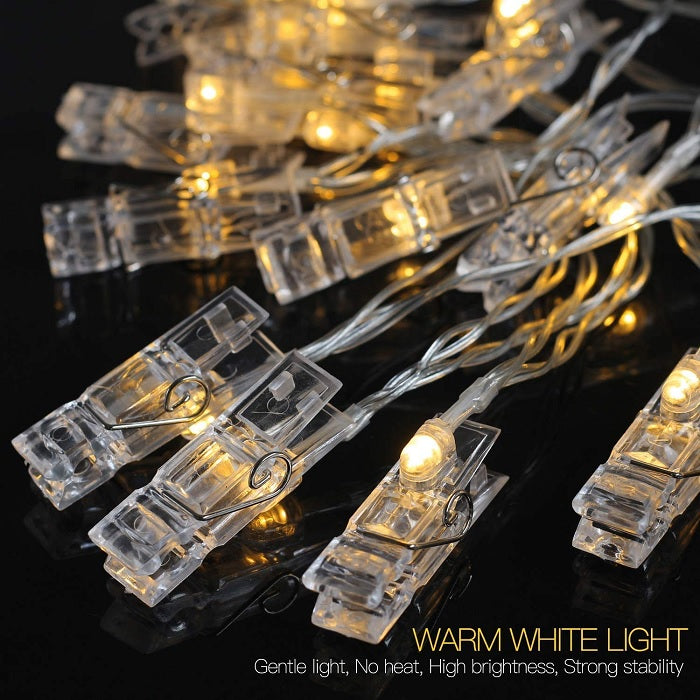 Illuminating Photo Clips - 16/20 LED Clips