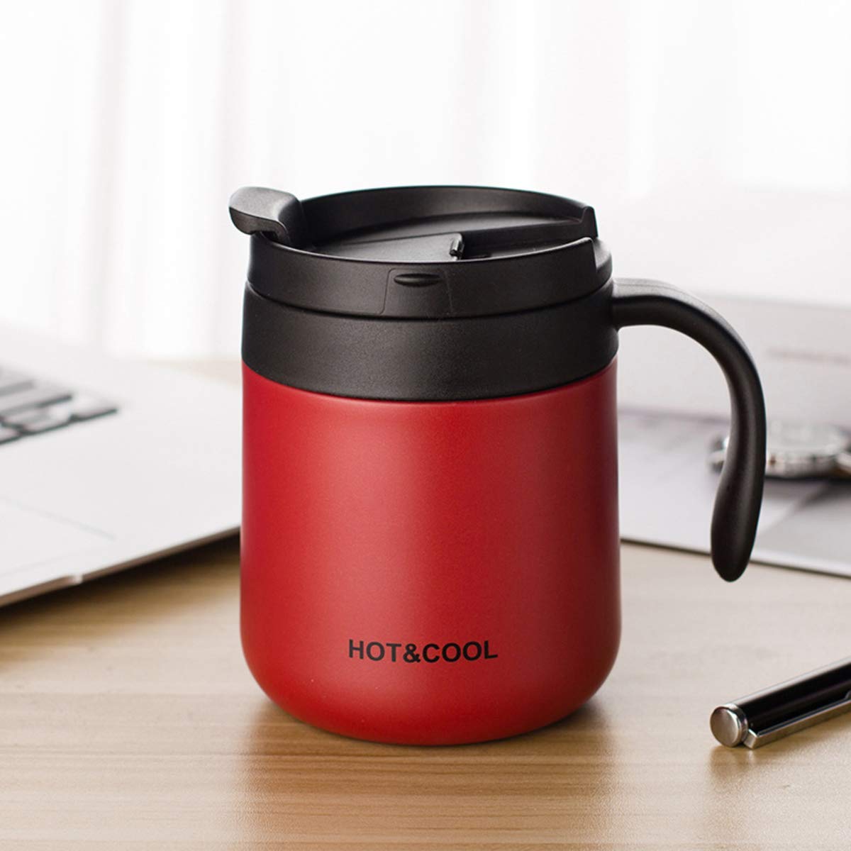 Insulated Coffee Mug For Office/Travel 350 ML