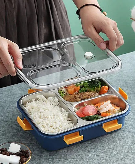 100% Leak Proof Stainless Steel Lunch Boxes | Tiffin Box for Adult Kids