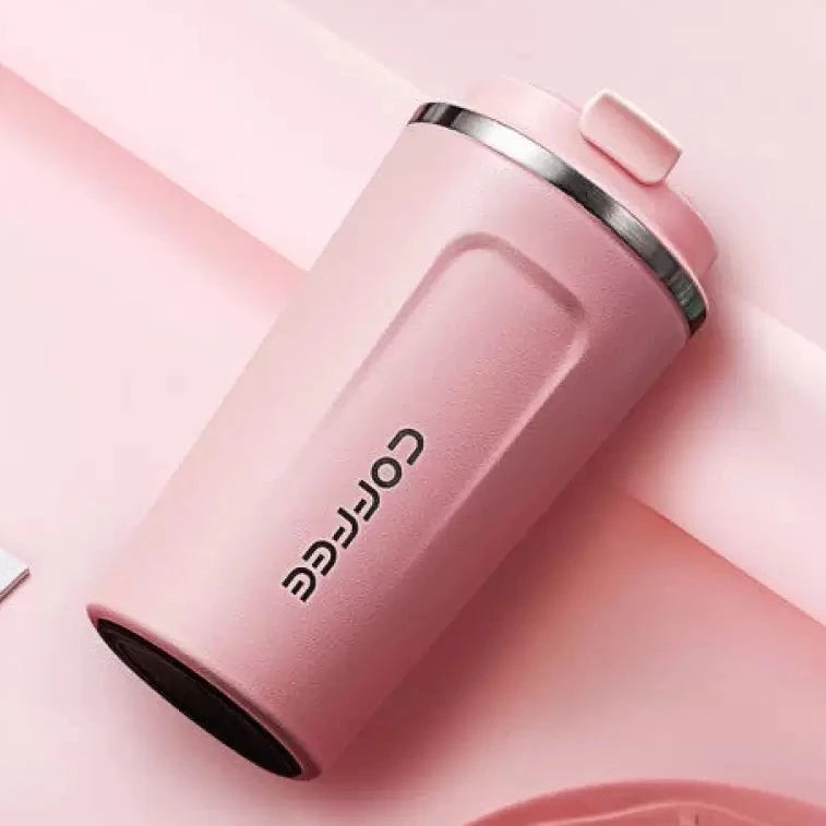 Smart Double Walled Travel Mug | With 360 Degree Leak Proof - 510ML